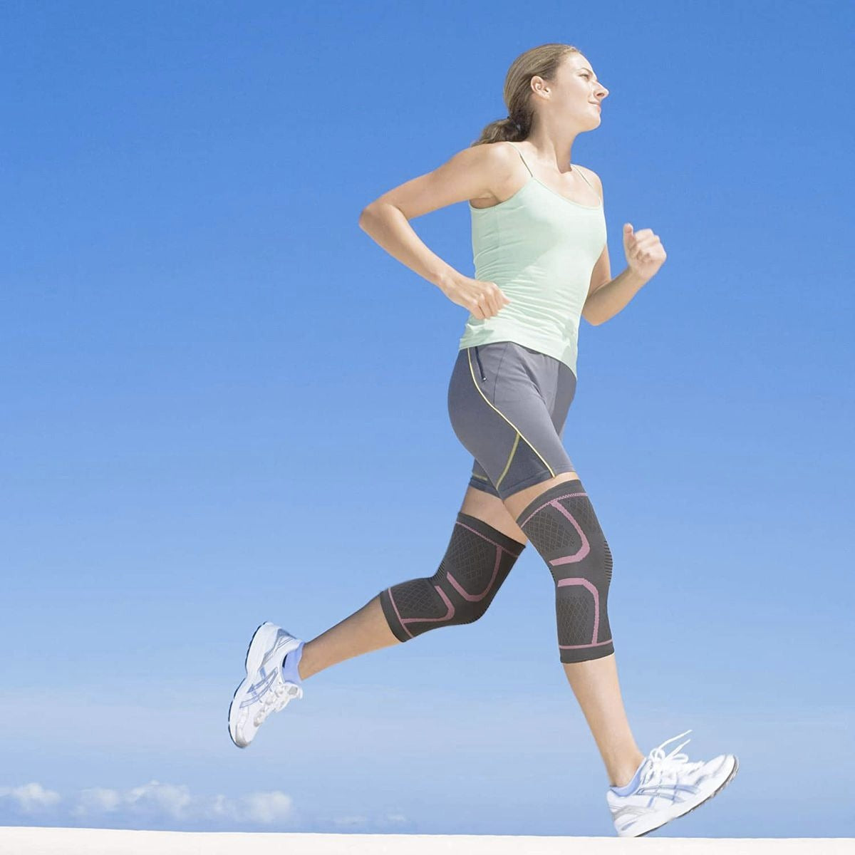 OrthoWare Knee Brace Compression Sleeve for Men & Women